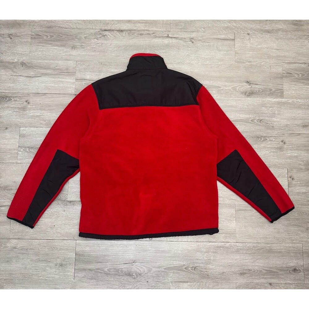 Cornell Fleece Jacket Red Black Full Zip Ivy League Men’s Large - Picture 5 of 6
